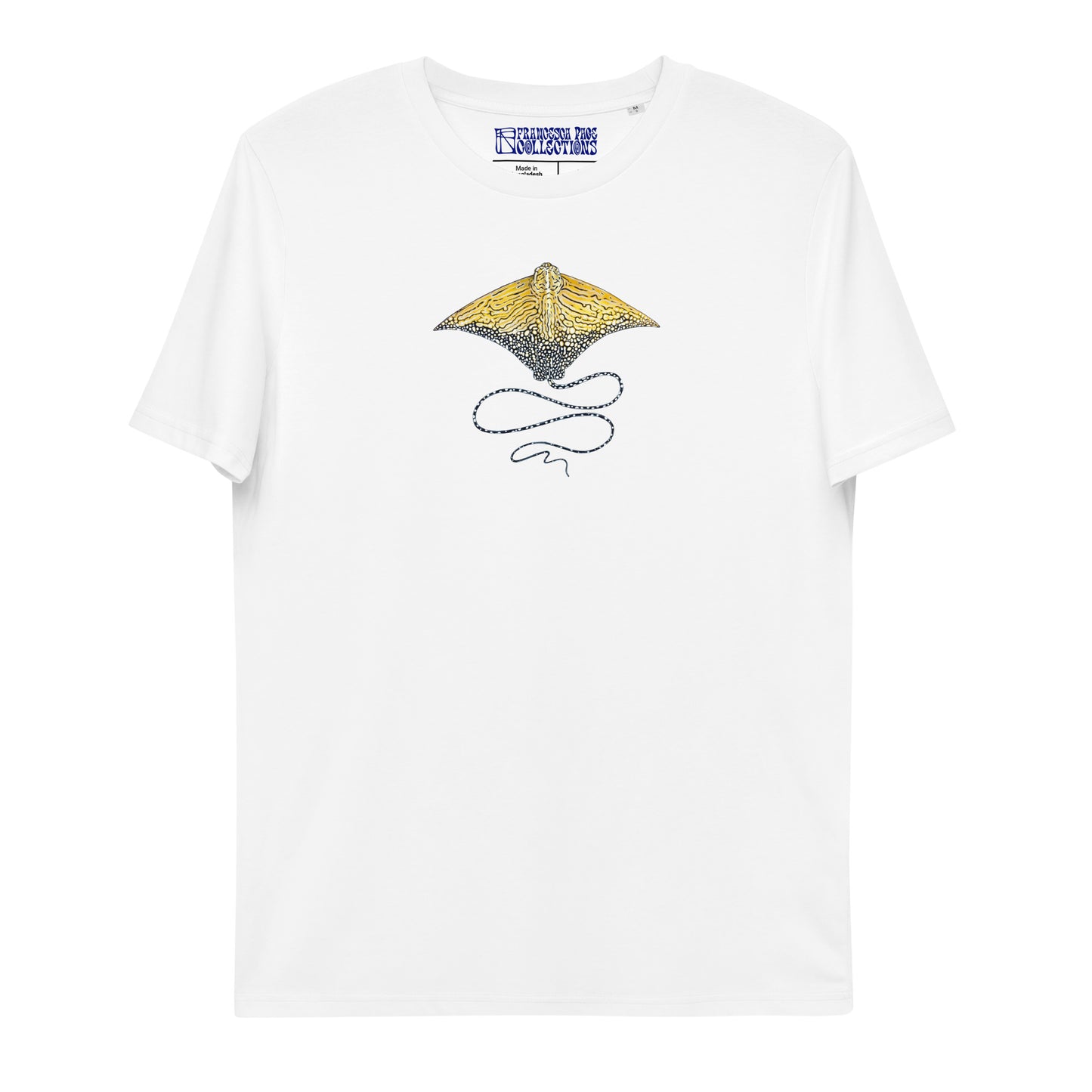 Ornate Eagle Ray Unisex Organic T-Shirt