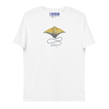 Ornate Eagle Ray Unisex Organic T-Shirt