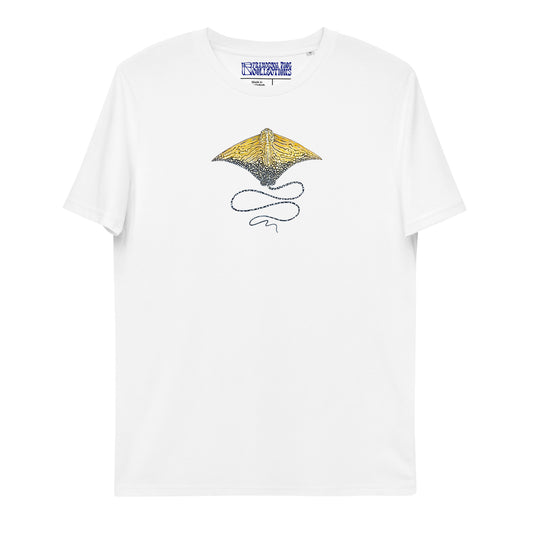 Ornate Eagle Ray Unisex Organic T-Shirt