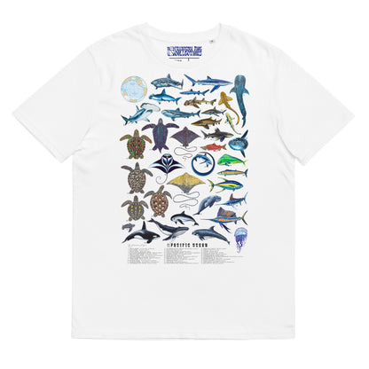 Pacific Ocean Unisex Organic T-Shirt