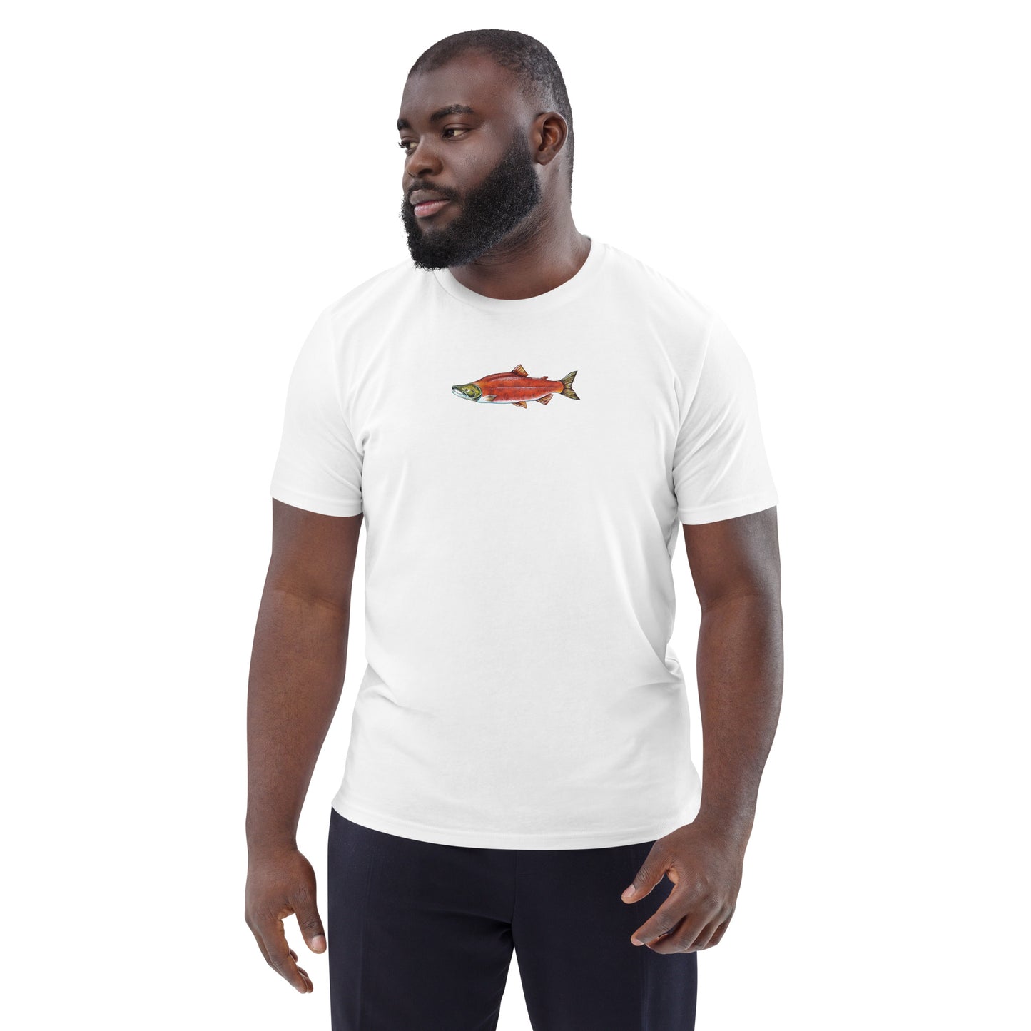 Sockeye Salmon Unisex Organic T-Shirt