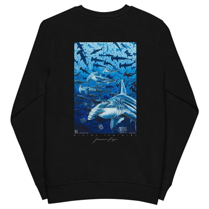 Divine Feminine Unisex Organic Sweatshirt - Dark Shades