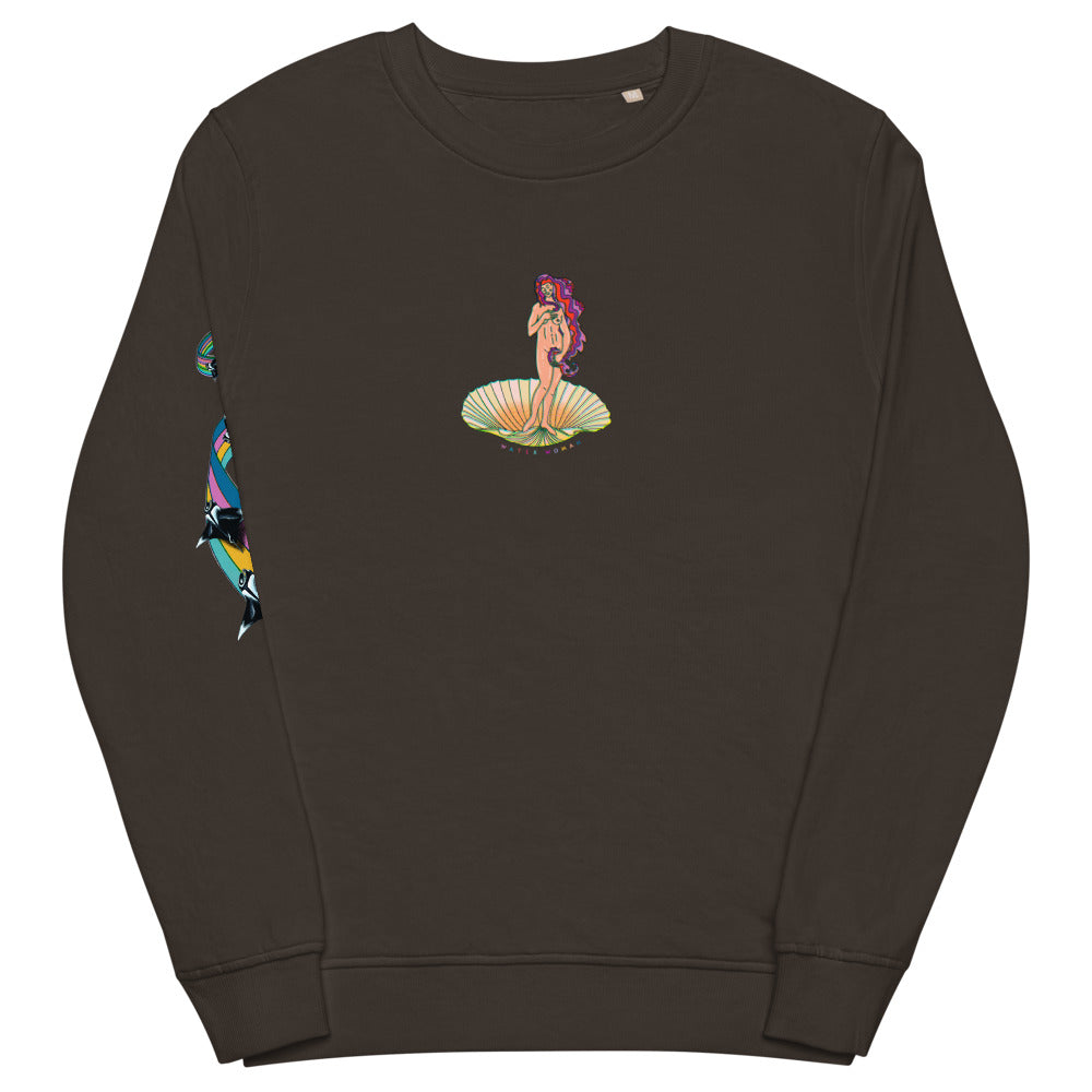 Water Woman Unisex Organic Sweatshirt - Light Shades