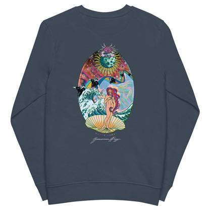 Water Woman Unisex Organic Sweatshirt - Light Shades