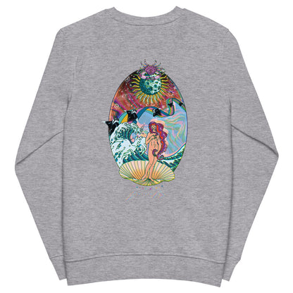 Water Woman Unisex Organic Sweatshirt - Light Shades