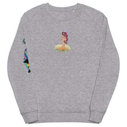 Water Woman Unisex Organic Sweatshirt - Light Shades