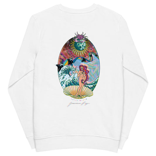 Water Woman Unisex Organic Sweatshirt - Light Shades