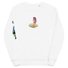 Load image into Gallery viewer, Water Woman Unisex Organic Sweatshirt
